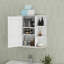 Armoire à pharmacie de salle de bain avec miroir