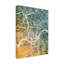 « cincinnati ohio city map orange orange », impression sur toile tendue-1846418100