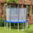 12FT Trampoline Pad Spring Cover, Waterproof, Blue-98288080-98288081