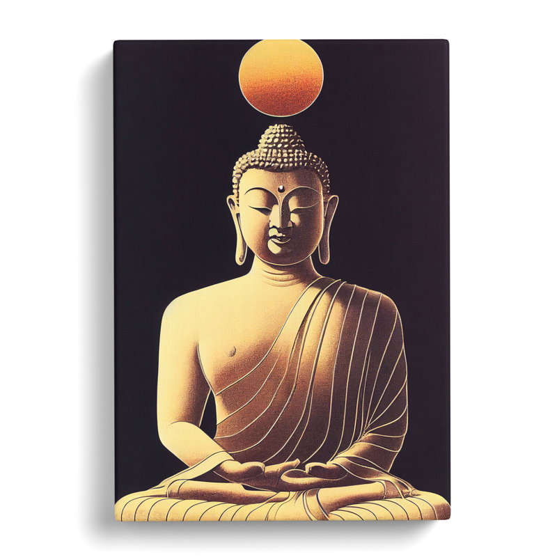 Buddha Under The Sun - Wrapped Canvas, 60cm H x 40cm W x 3cm D