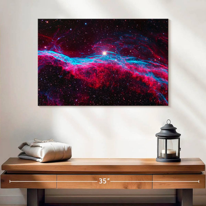 Oberle The Veil Nebula, 16" H x 24" W