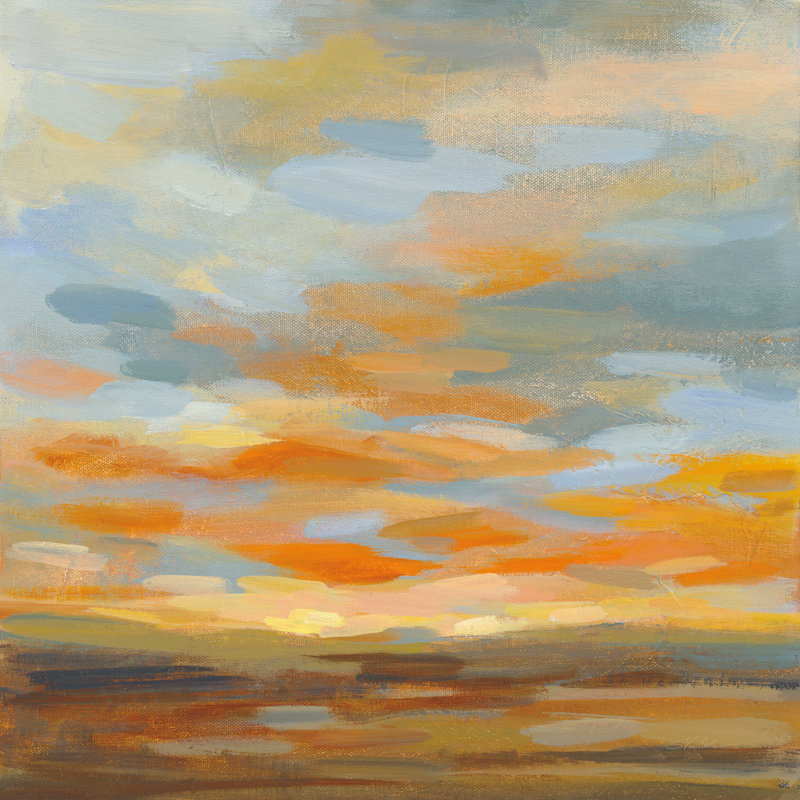 High Desert Sky II - bleu, H 30 po x l 30 po