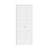 1-3/8" Door Thickness Primed 3-panel Solid Core Shaker Bi-fold Door With Hardware-116376585
