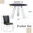 Luxurious Sintered Stone Dining Set with Stylish Chairs for Modern Homes-2081177503