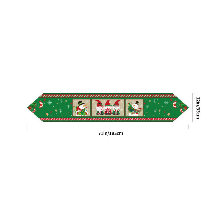 Chemin de table de Noël