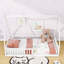 Twin Wooden House-Shaped Bed With Slats