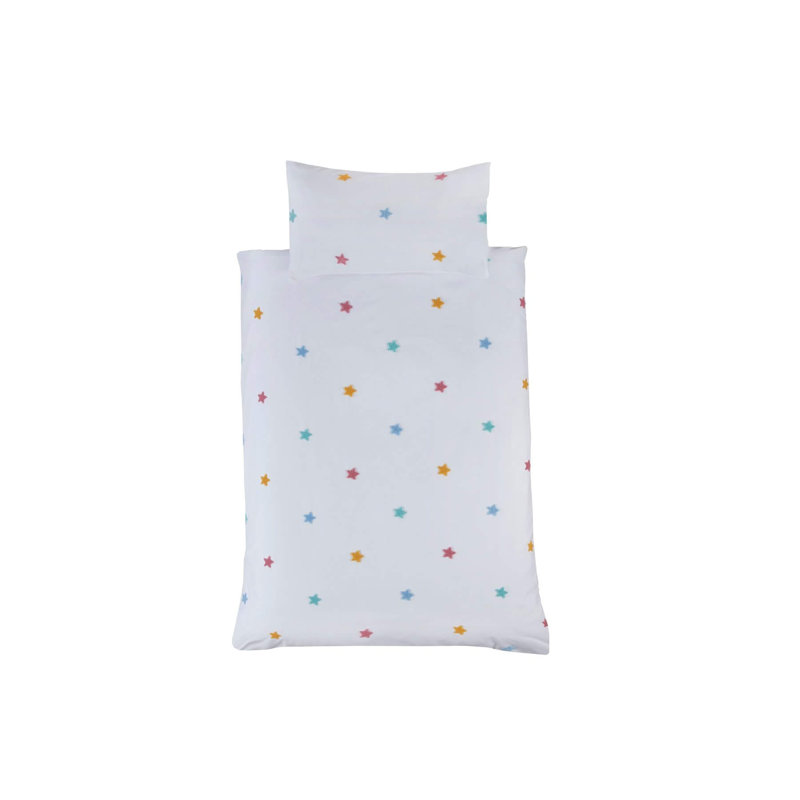 Polyester No Pattern Duvet Cover Set with Pillowcases Included, Single - 1 Standard Pillowcase