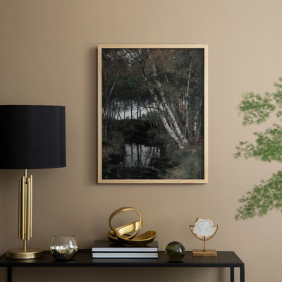 Vintage Landscape CXXVII Framed Print - Solid Wood