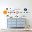 Astrology & Stars Non-Wall Damaging Wall Decal