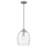 Lucy 1-Light Brushed Nickel Mini Pendant Light