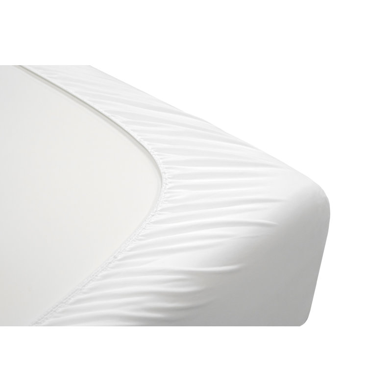 Housse de matelas allergène et imperméable en rayonne de bambou, Simple