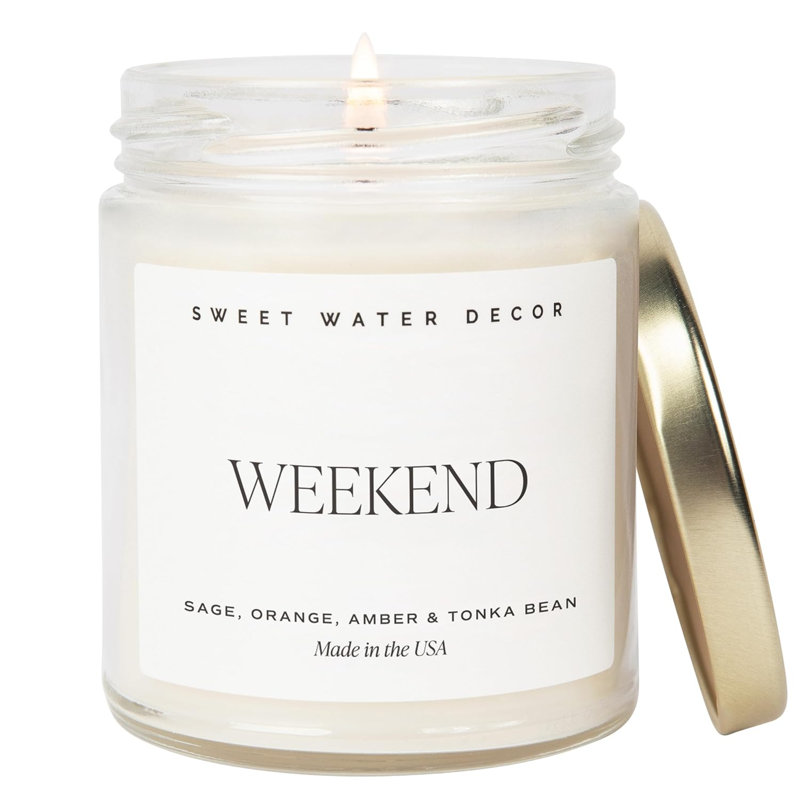 Weekend Scented Jar Candle