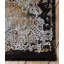 Tapis gris / jaune / noir en viscose tissé à la machine Ridgeside-1184846505