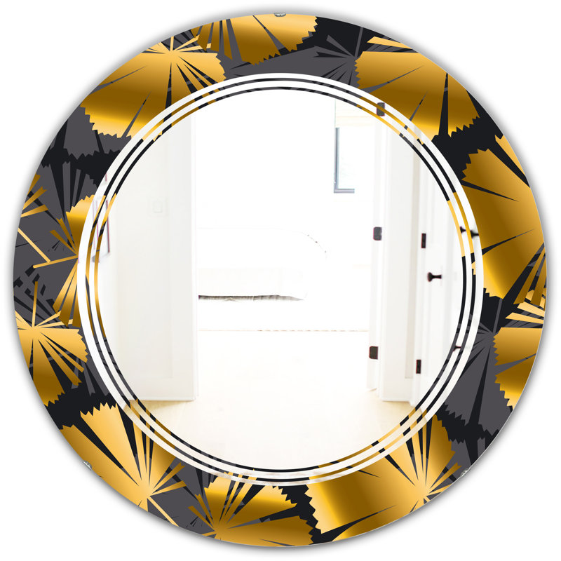 Miroir mural Palm Frames III, H 31,5 po x l po