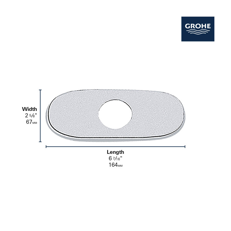 Universal 6.44" Escutcheon, Brushed Cool Sunrise