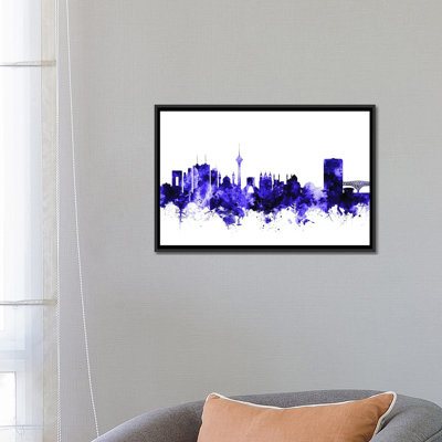 " Tehran, Iran Skyline " by Michael Tompsett