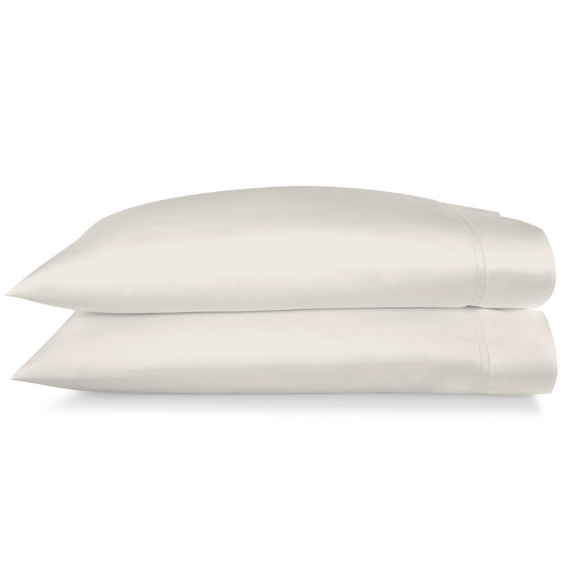 Virtuoso Sateen Pillowcases, Standard Pillowcase, White