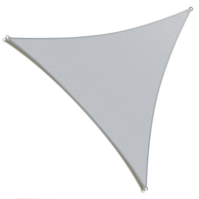 Amgo Triangle Sun Shade Sail 200 GSM, 95% UV Blockage
