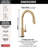 Delta Trinsic Pull Down Sprayer Touch Kitchen Sink Faucet, Touch Control Kitchen Faucet-6898315