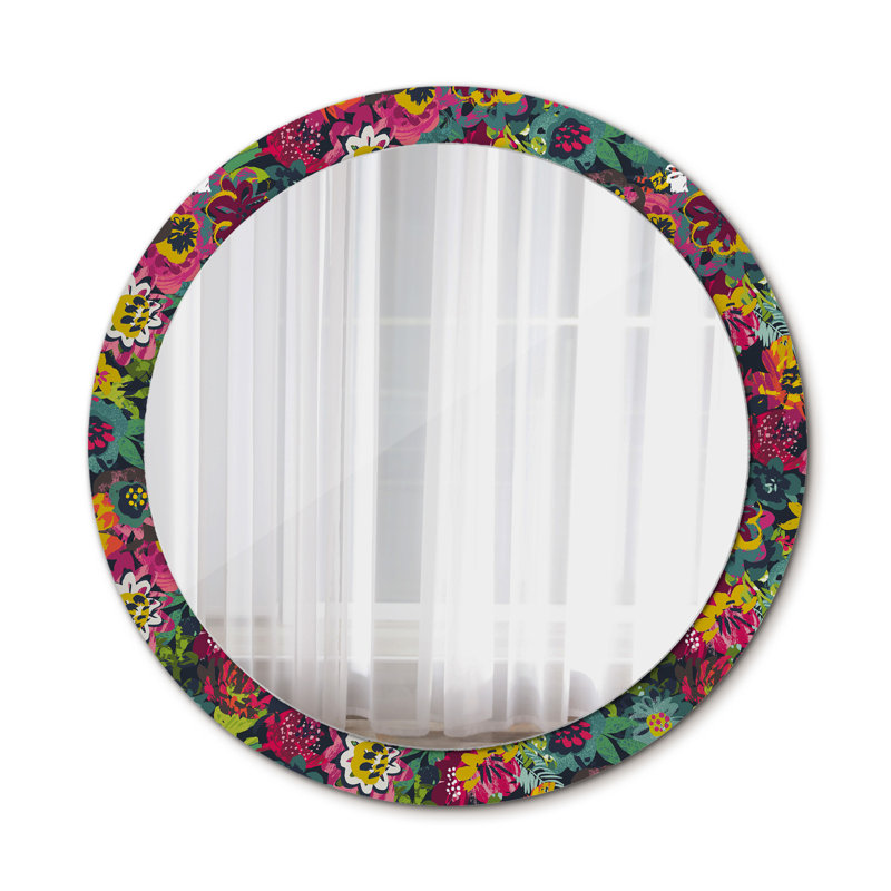 Huldar Glass Flat Wall Mirror