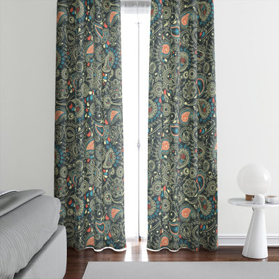 Semi Sheer Curtain Pair
