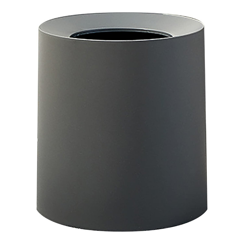 Poubelle ronde minimaliste moderne