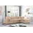 Kirstey Velvet L-Shaped Sectional Reversible-87141379