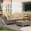 Écran d'intimité extérieur et intérieur en métal H 76 po x l 48 po, écran d'intimité décoratif autoportant pour terrasse de balcon de terrasse, panneaux de clôture d'intimité pour jardin extérieur PS106 BLANC-122260607