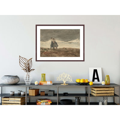 Danger by Winslow Homer -Framed Giclee Print