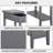 Galnares Compact Narrow End Table with Hidden Storage – Small Side Table, Wood Nightstand, Accent Table-576873630