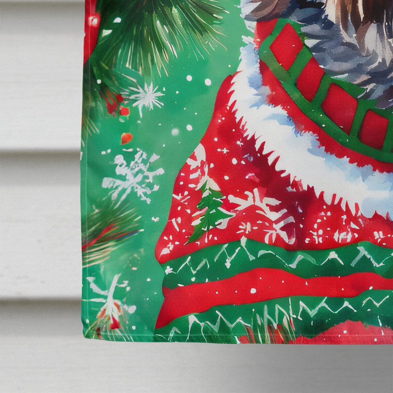 Double Sided Polyester Christmas, 40'' H x 28'' W