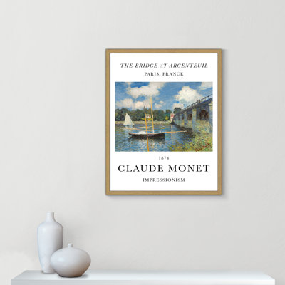 Pont à Argenteuil par Claude Monet