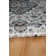 Tapis gris et gris anthracite tissé à plat à la machine Pagerale