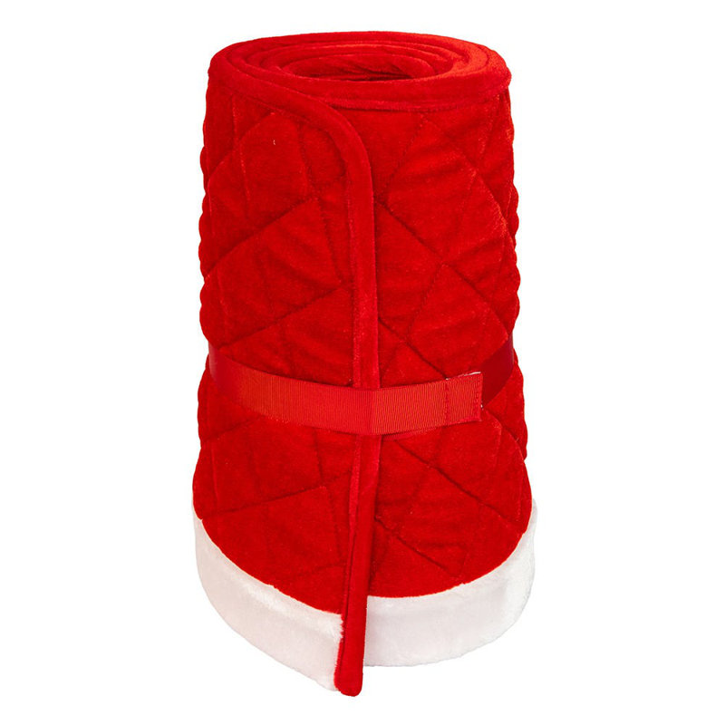 Collier d'arbre matelassé Kurt Adler 12 par Red, L 28 po