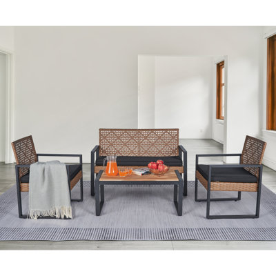 4-Piece Patio Furniture Set