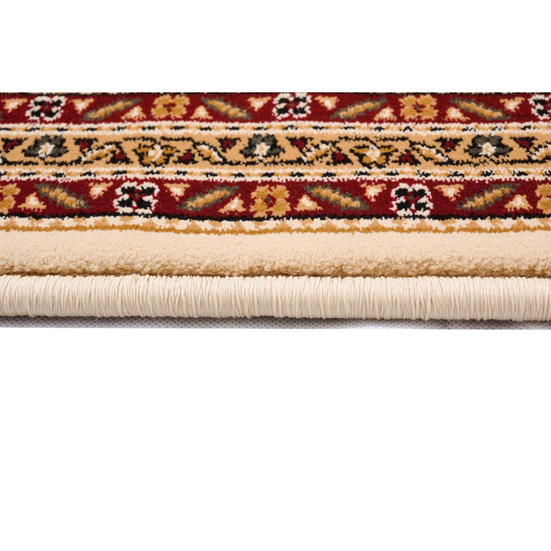 Tapis brun / crème Valerie, Tapis de couloir 2 pi 3 po x 16 pi