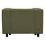 Upholstered Corduroy Club Chair-1420975104