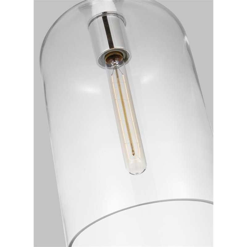 Monroe 1 - Light Pendant, Polished Nickel