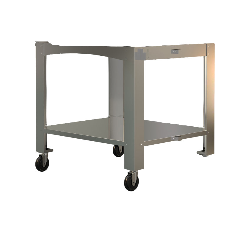 WPPO LLC Karma 42'' W x 39'' D Stainless Steel Utility Cart
