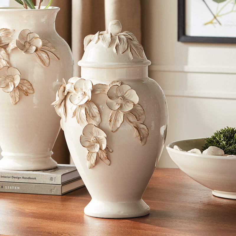 Fiori Ceramic Jar