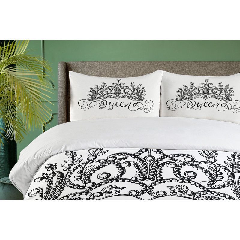 Modern & Contemporary Polyester Duvet Cover, King