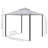 Patio Gazebo, Outdoor Canopy Shelter With 2-Tier Roof And Netting, Steel Frame-113633067-113633061-113633068
