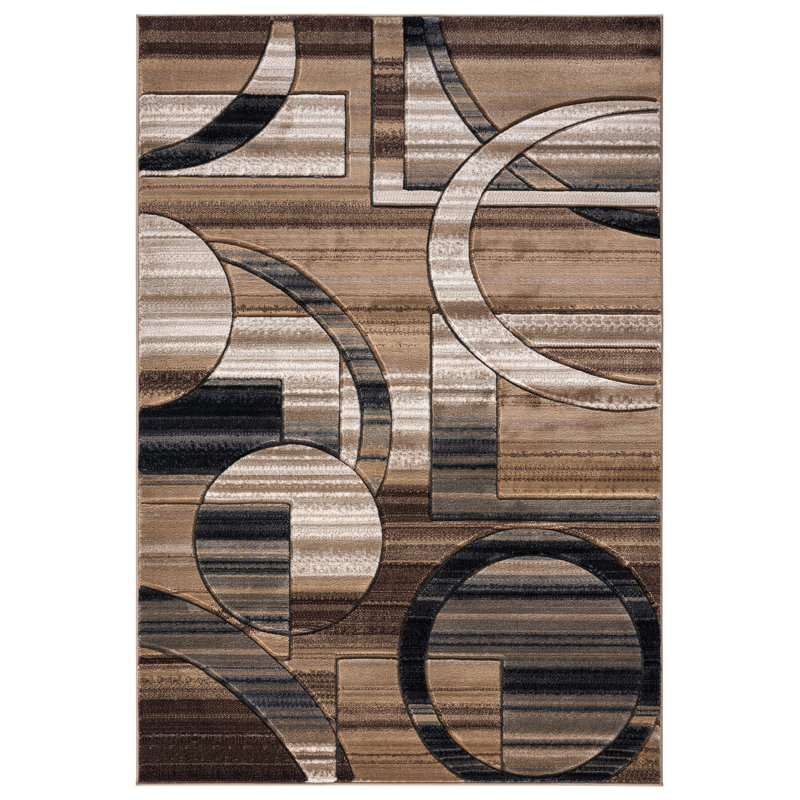 Adonia Abstract Indoor Rug, Rectangle 5'2" x 7'5"