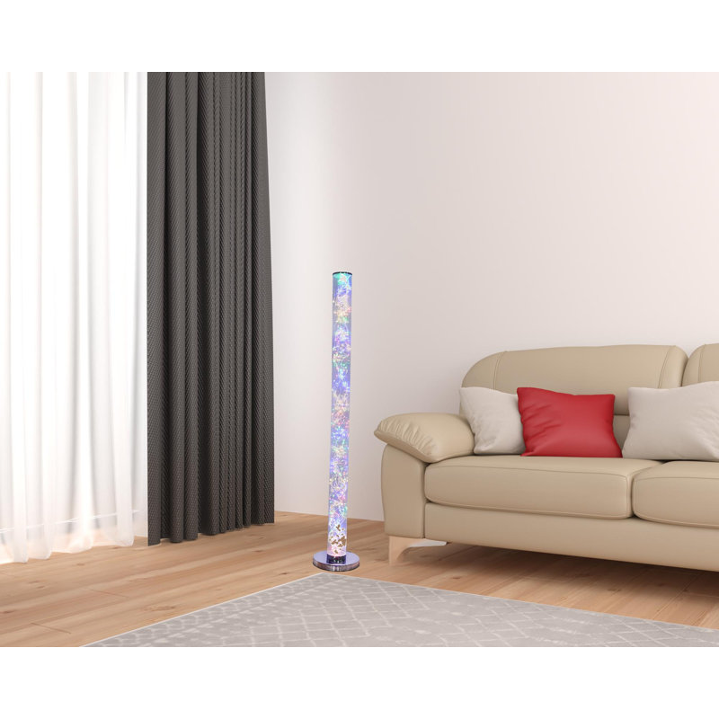 Anab 49'' Steel LED Column Floor Lamp