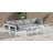 Pacita 120'' Wide Aluminum Patio Sectional with Cushions-61209919-61209917
