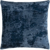 Velvet Deco Embroidered Velvet Throw Pillow