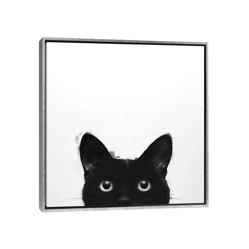 Are Are Awake pourtant par Laura Graves - impression sur toile tendue, H 37 po x l 37 po x P 1,5 po, Encadrement argenté