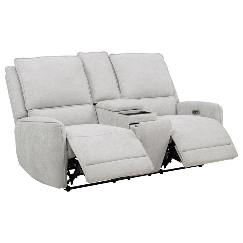 Causeuse inclinable électrique en chenille Dobroyd - gris