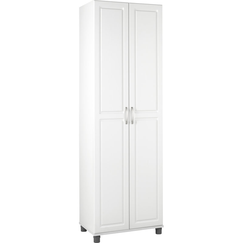 Scholl 24" Utility Storage Cabinet, White
