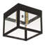 Plafonnier semi-encastré extérieur l 8 po Destina-61922163